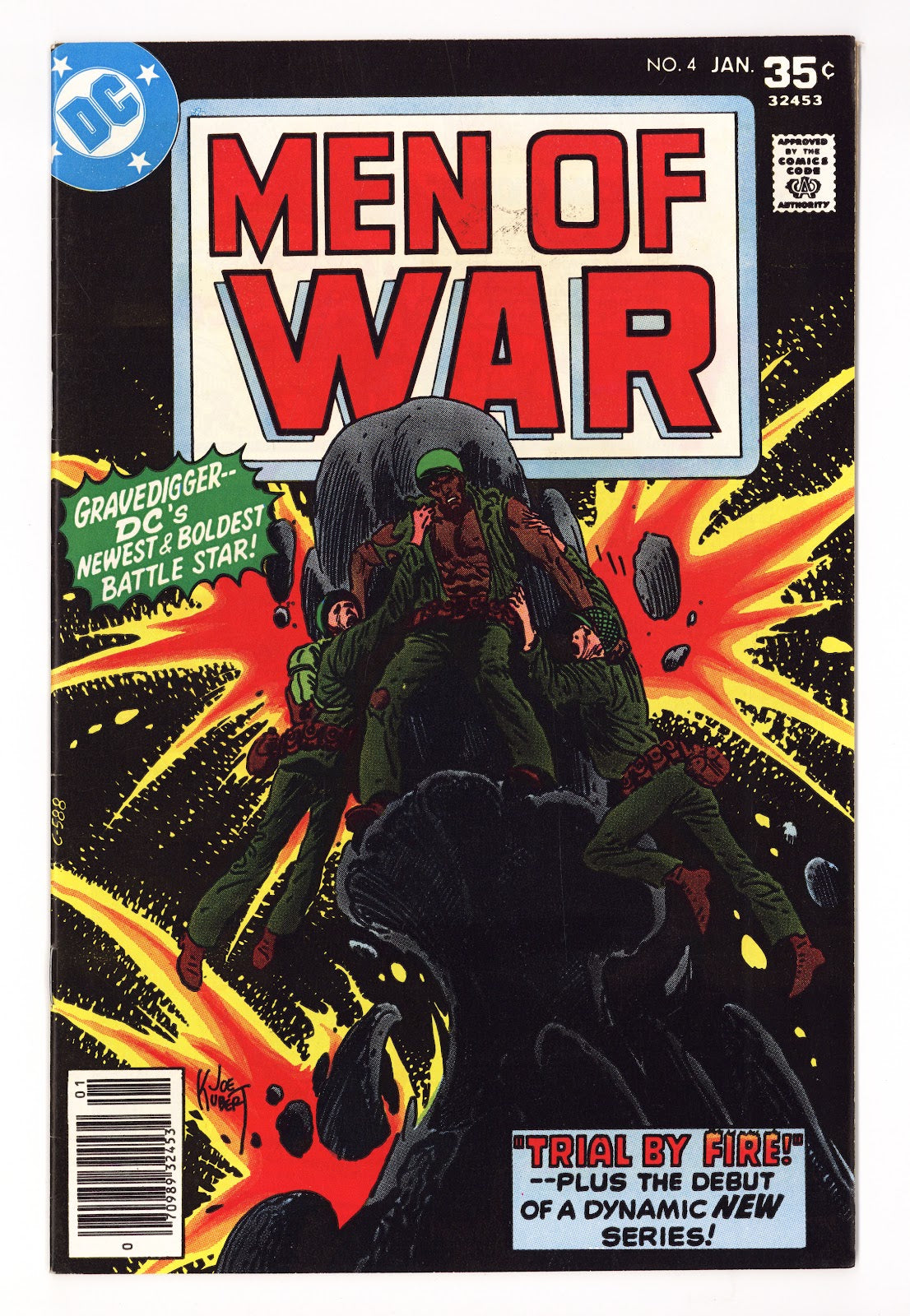Men of War Vol 1 4  Mid Grade   (1978)     