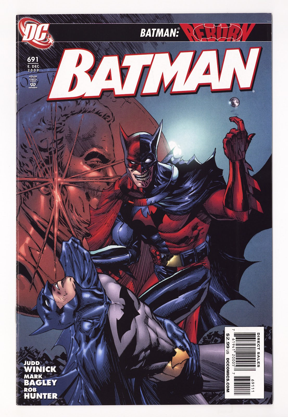 Batman Vol 1 691 High Grade (2009) 
