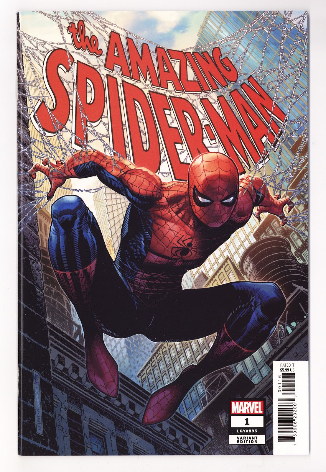 The Amazing Spider-Man Vol 6 1 (895) High Grade (2022) Cheung Variant 