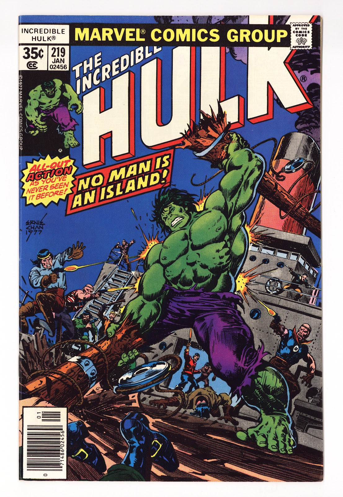 The Incredible Hulk Vol 1 219  High Grade   (1978)     