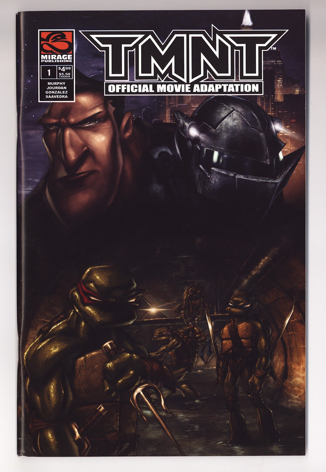 TMNT Official Movie Adaption   1  VF+ (8.5)   (2007)     