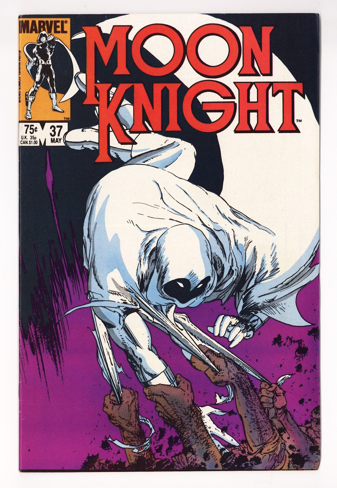 Moon Knight Vol 1 37 Mid Grade (1984) 