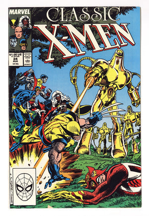 Classic X-Men 24 Mid Grade (1988) Direct