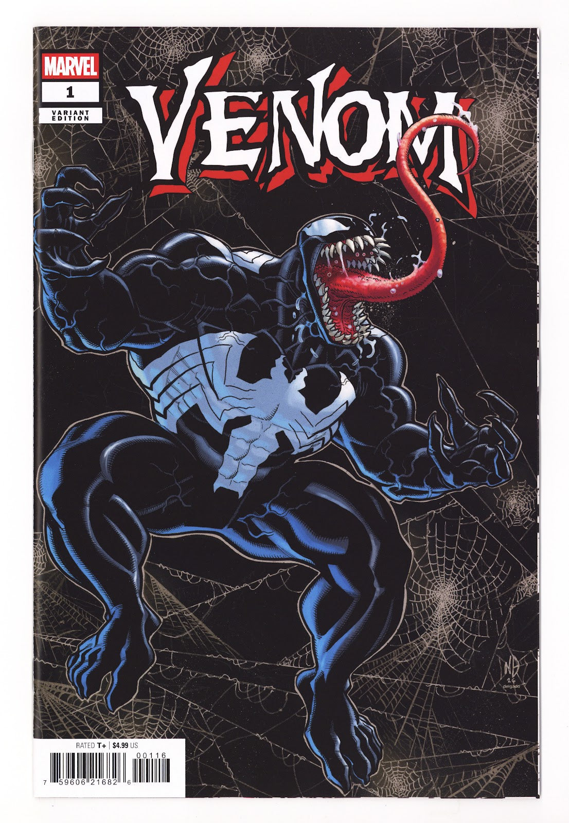 Venom Vol 7 #1 VF/NM (9.0) (2026) Bradshaw Incentive