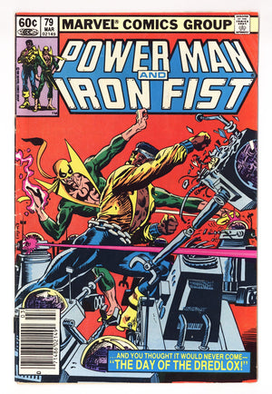 Power Man and Iron Fist Vol 1 79  Low Grade Bottom Staple Detached  (1982)   Newsstand