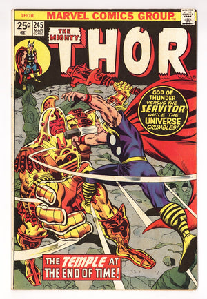 Thor Vol 1 245  Low Grade   (1976)