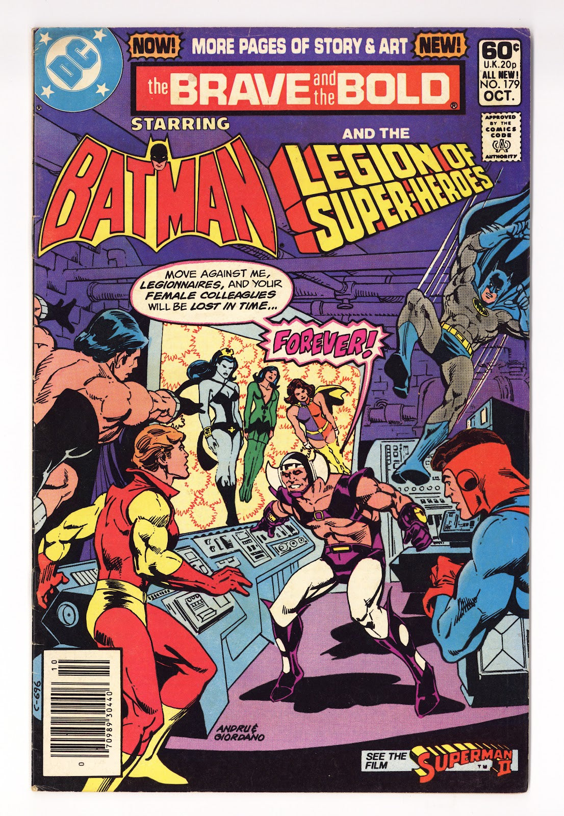 The Brave and the Bold Vol 1 179 Mid Grade (1981) Newsstand 