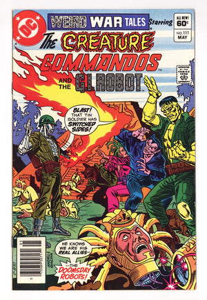 Weird War Tales Vol 12 111  FN/VF (7.0)   (1982)   Newsstand