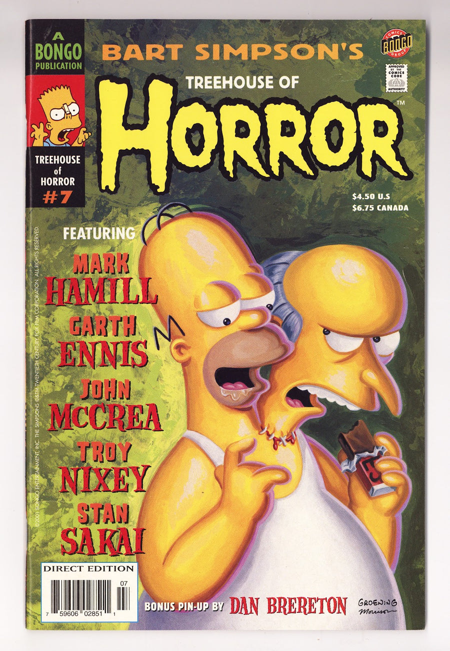 Treehouse of Horror   7  VF/NM (9.0)   (2001)     