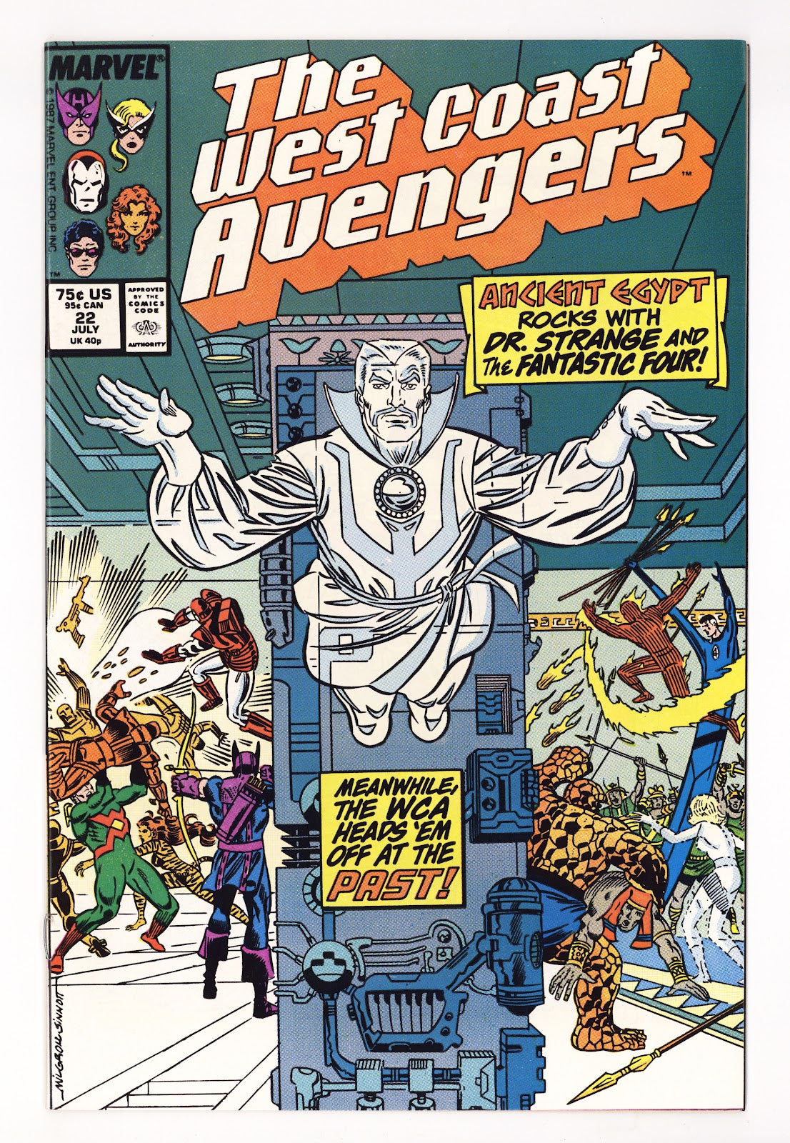 West Coast Avengers Vol 2 22  High Grade   (1987)   Direct  