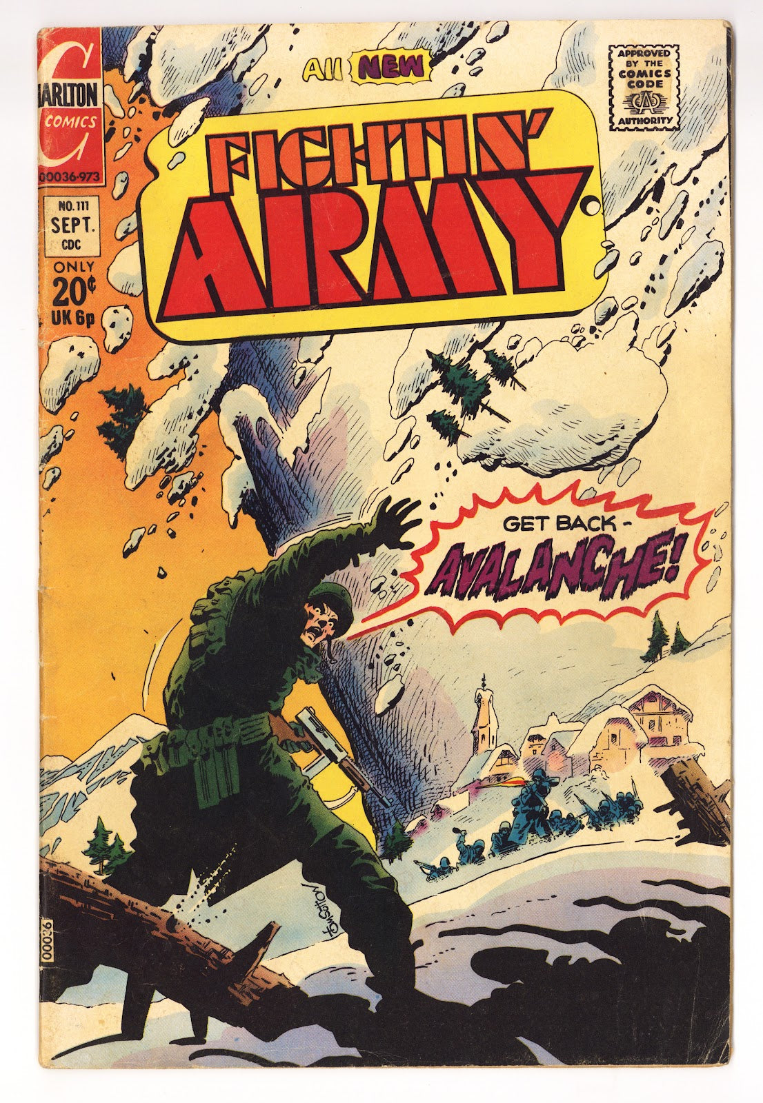 Fightin' Army 111 Very Low Grade (1973) 