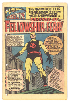 Daredevil Vol 1 6 Coverless (1965)
