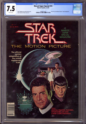 Marvel Super Special Vol 1 15 CGC 7.5 (VF-) Star Trek  (1979)