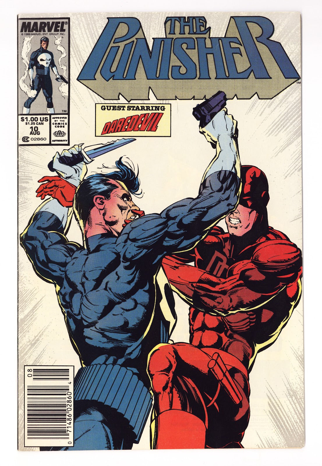The Punisher Vol 2 10  FN/VF (7.0)   (1988)   Newsstand  