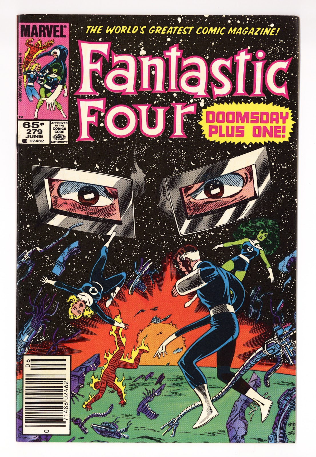 Fantastic Four Vol 1 279 Mid Grade (1985) Newsstand 
