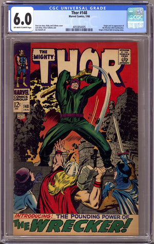 Thor Vol 1 148 CGC 6.0 (FN)   (1968)