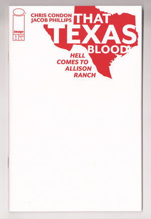 That Texas Blood Hell Comes to Allison Ranch  1   Sketch Blank Variant   (2026)