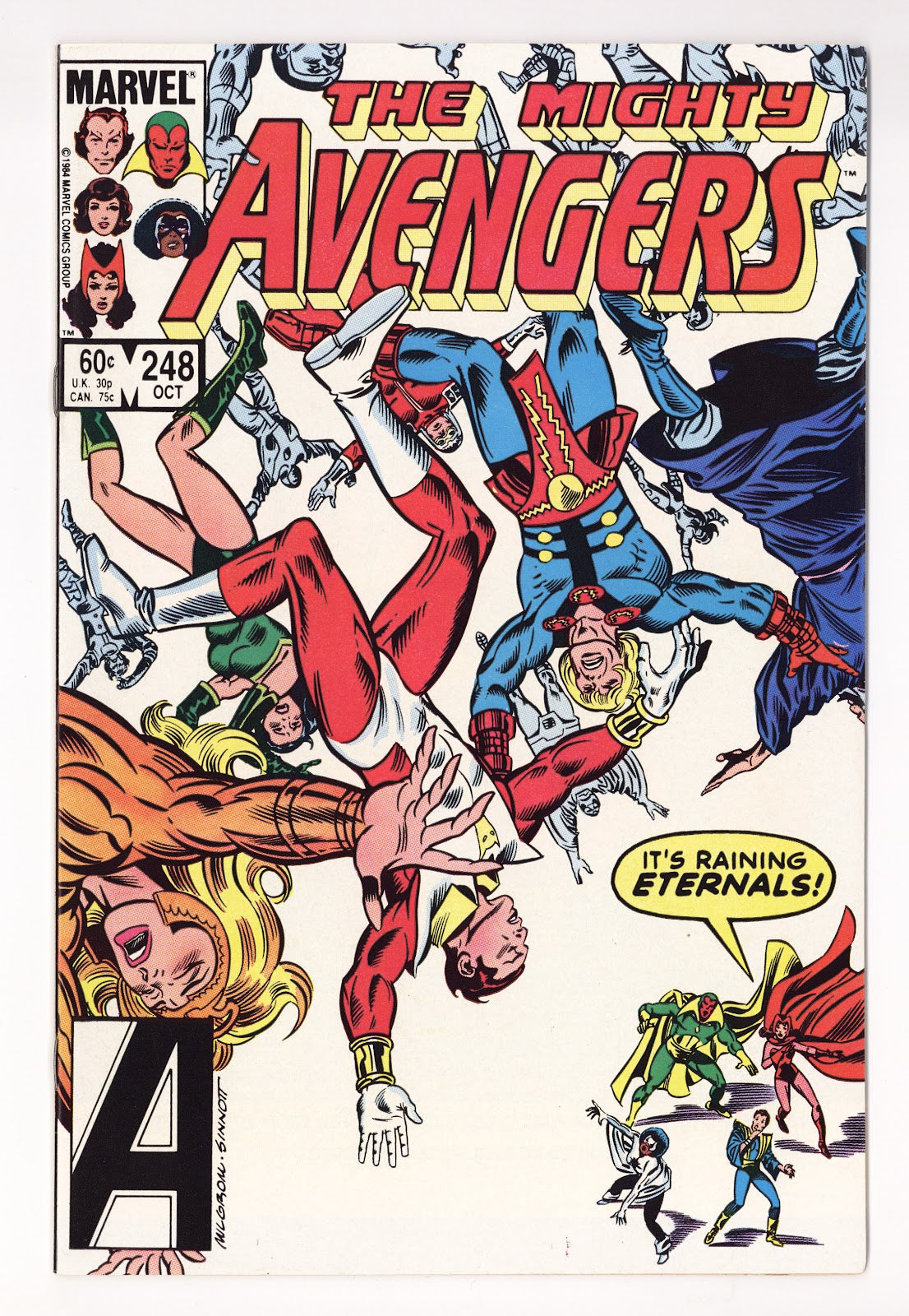 The Avengers Vol 1 248  High Grade   (1984)     