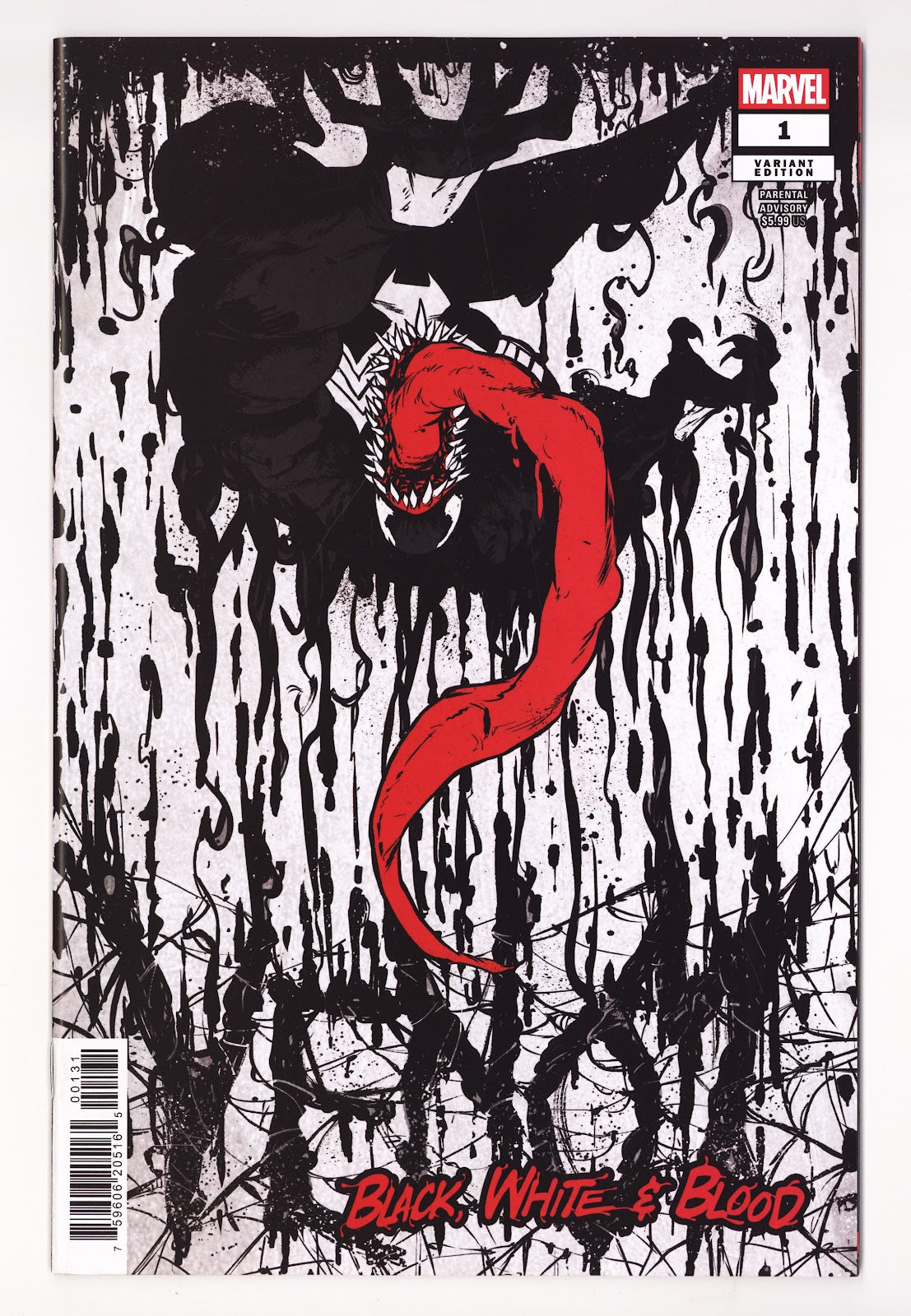 Venom: Black, White & Blood   1  High Grade   (2025) Greene   Variant  