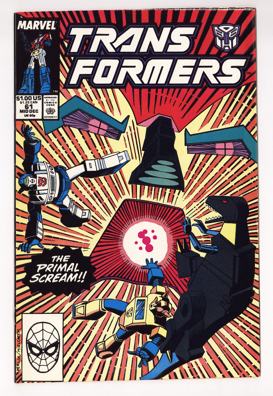 The Transformers Vol 1 61  VF (8.0)   (1989)     