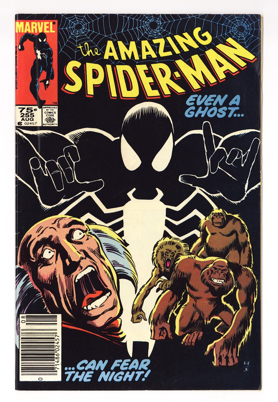 The Amazing Spider-Man Vol 1 255 VG+ (4.5) (1984) Canadian Price Variant 