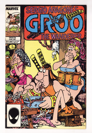 Sergio Aragones Groo the Wanderer Vol 2 28  Mid Grade   (1987)