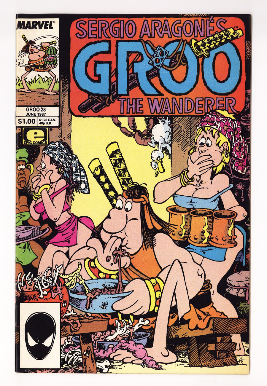 Sergio Aragones Groo the Wanderer Vol 2 28  Mid Grade   (1987)