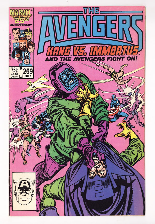 The Avengers Vol 1 269 Mid Grade (1986) Direct