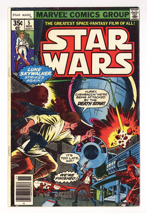 Star Wars Vol 1 5  VG- (3.5)   (1977)