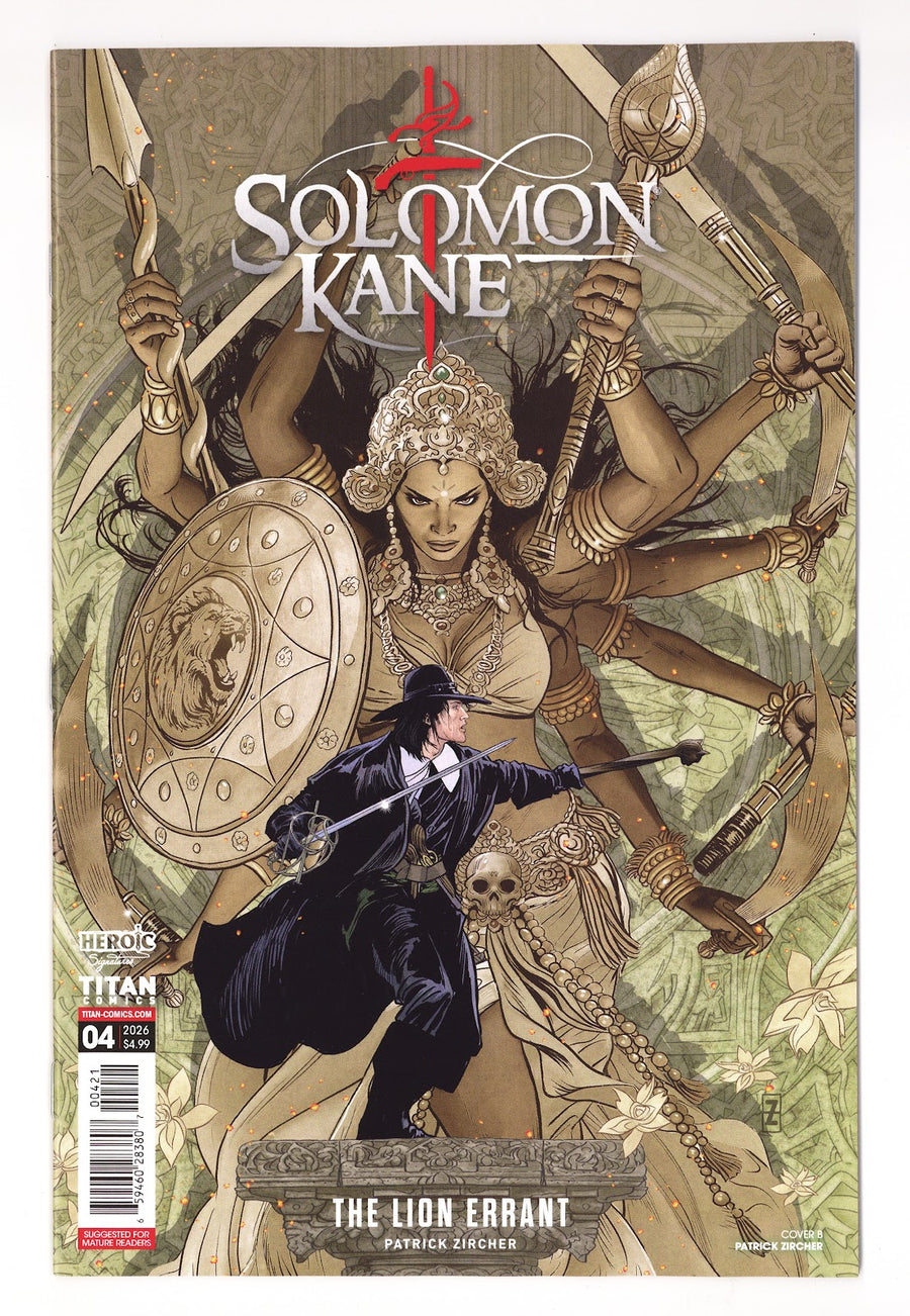 Solomon Kane the Lion Errant #4 (2026) Zircher Variant