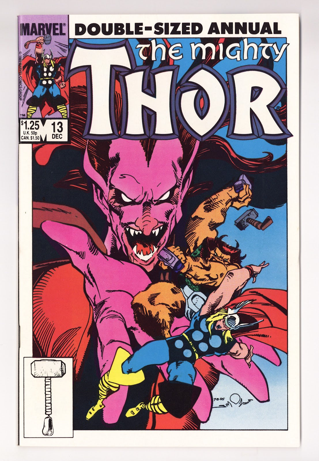 Thor Annual Vol 1 13 High Grade (1985) Direct 