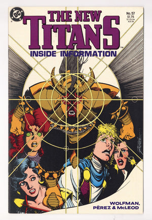 The New Titans 57 High Grade (1989)