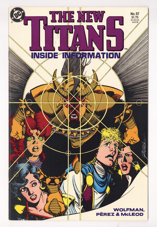 The New Titans 57 High Grade (1989)
