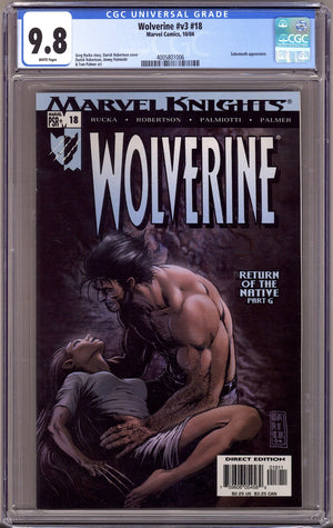 Wolverine Vol 3 18 CGC 9.8 (NM/M) (2004)