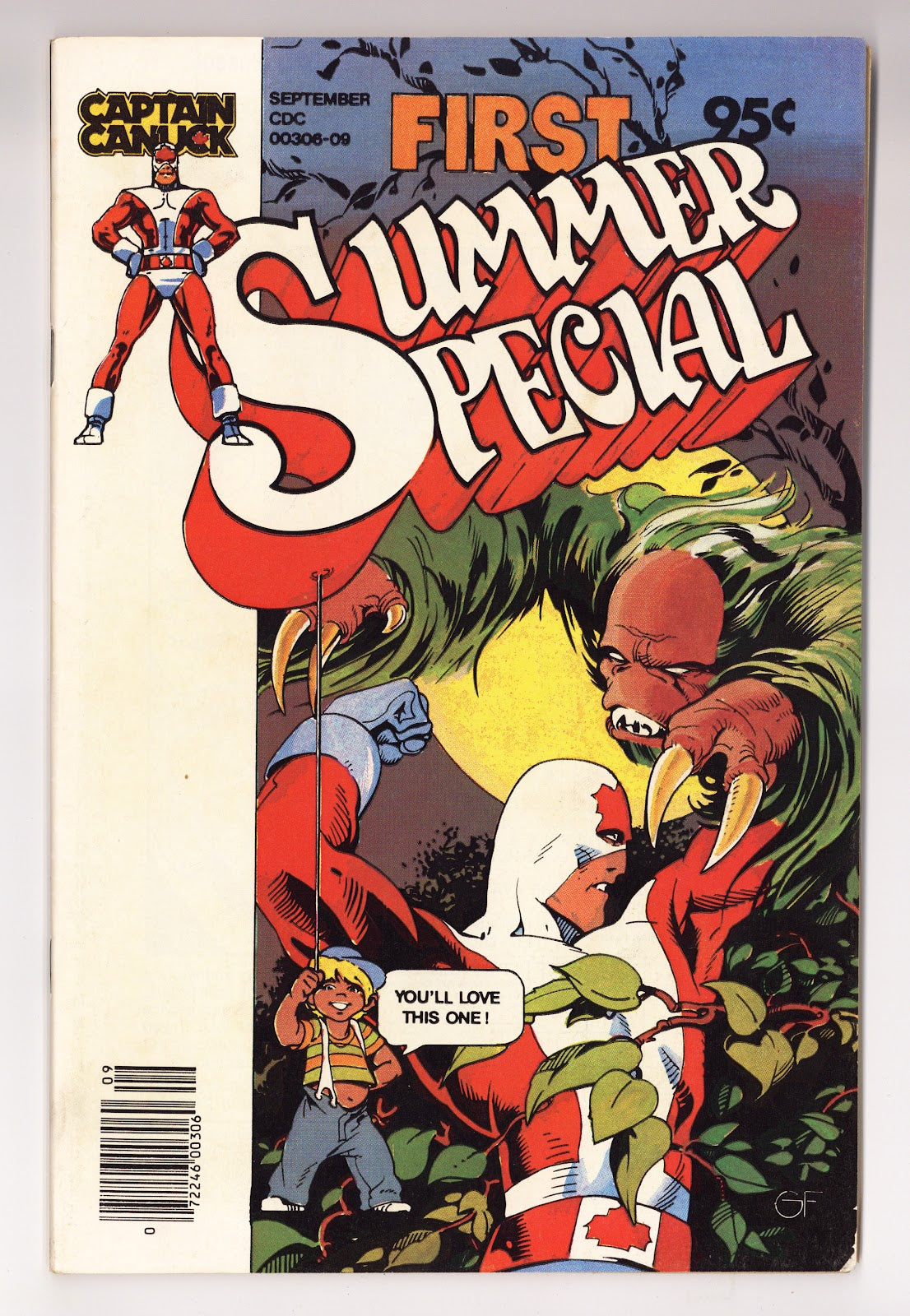 Captain Canuck First Summer Special [nn] Mid Grade (1980) Newsstand 