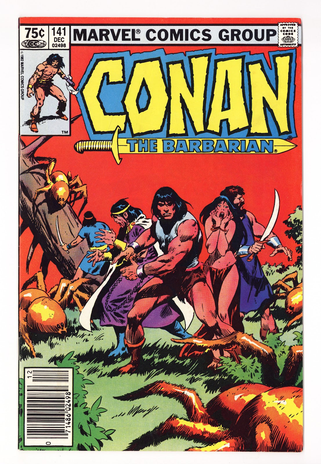 Conan the Barbarian Vol 1 141  Mid Grade   (1982)   Canadian Price Variant  