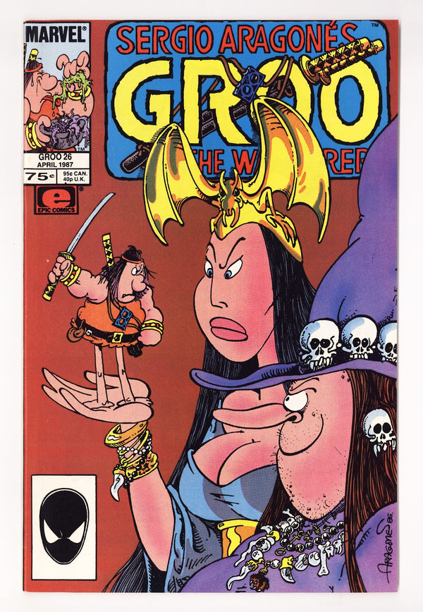 Sergio Aragones Groo the Wanderer Vol 2 26  High Grade   (1987)   Direct