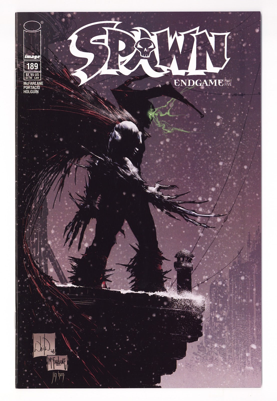 Spawn 189 NM- (9.2) (2009) Portacio Todd McFarlane 