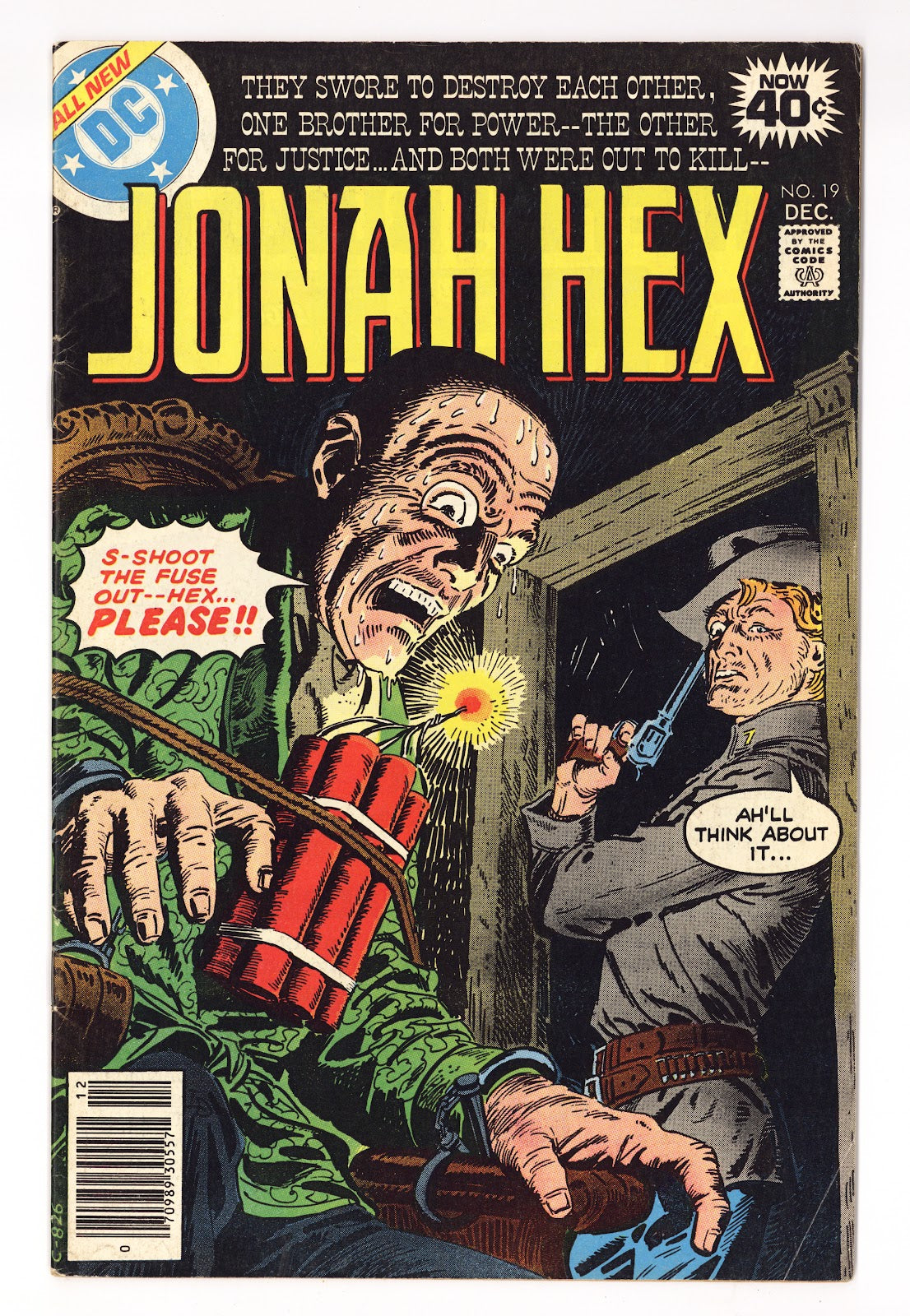 Jonah Hex Vol 1 19  Low Grade   (1978)     