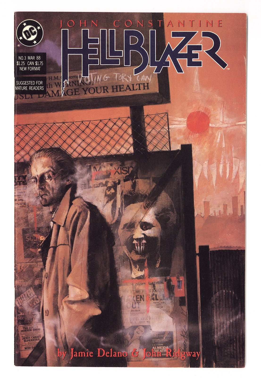 Hellblazer Vol 1 3  High Grade   (1988)
