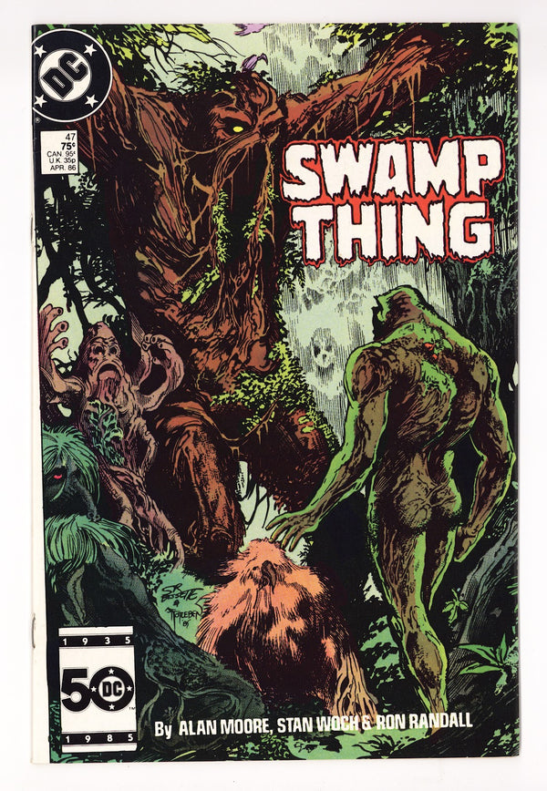 Swamp Thing Vol 2 47  High Grade Miscut  (1986)