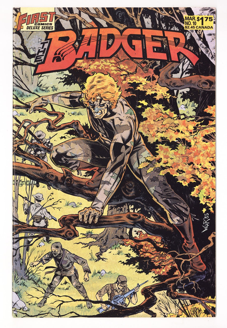 The Badger Vol 1 10  High Grade   (1986)     
