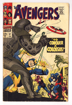 The Avengers Vol 1 37 GD/VG (3.0) (1967)