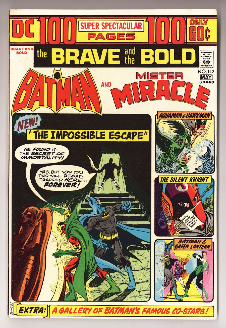 The Brave and the Bold Vol 1 112  VF- (7.5)   (1974)     