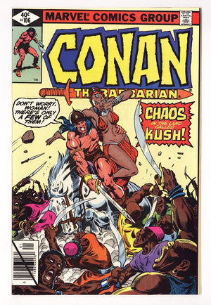 Conan the Barbarian Vol 1 106  High Grade   (1980)