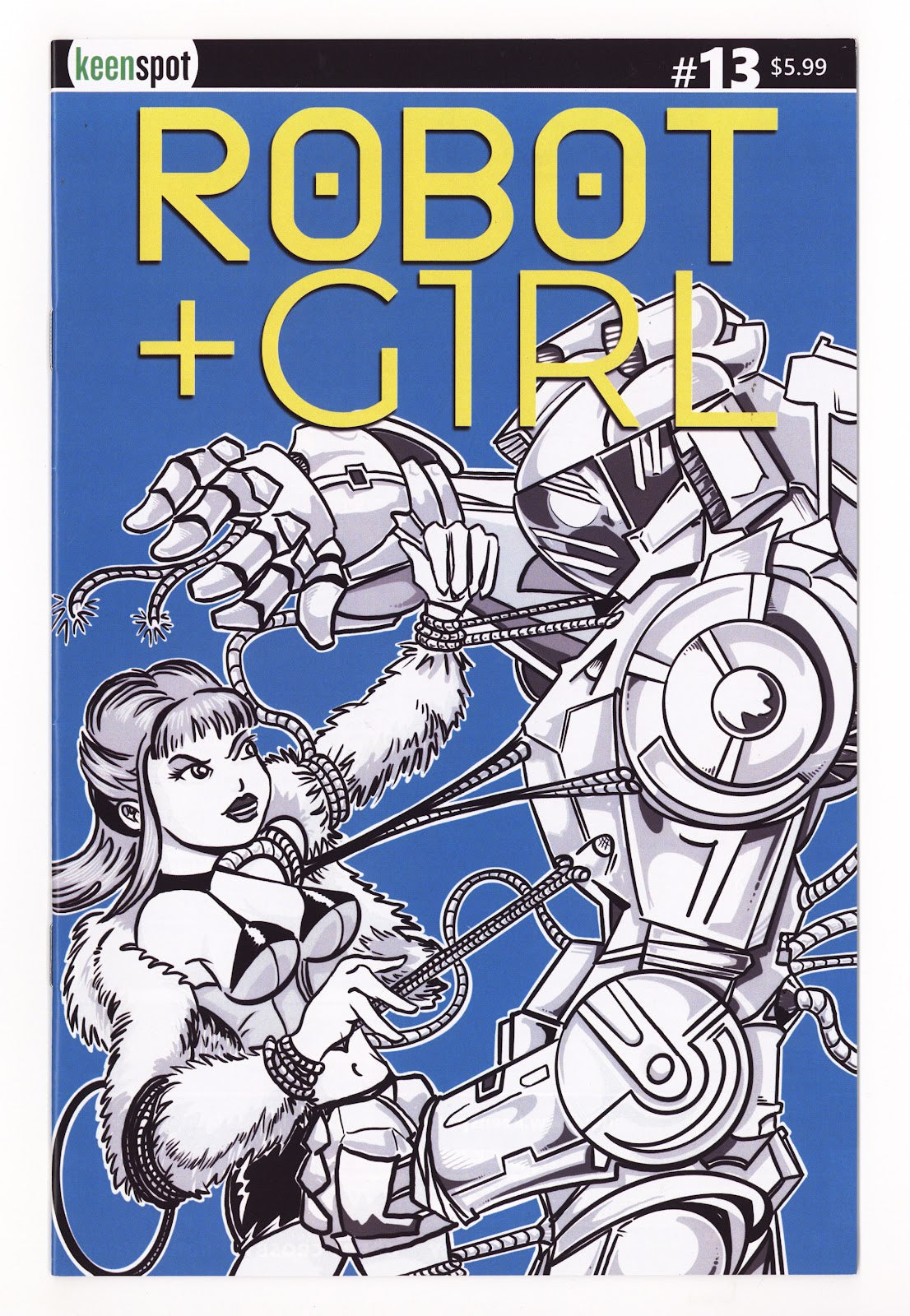 Robot + Girl #13 Whitehead Variant