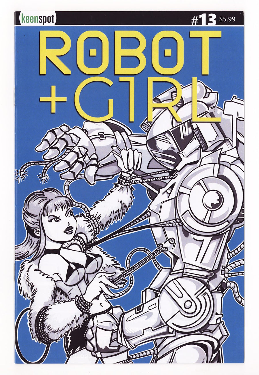 Robot + Girl #13 Whitehead Variant