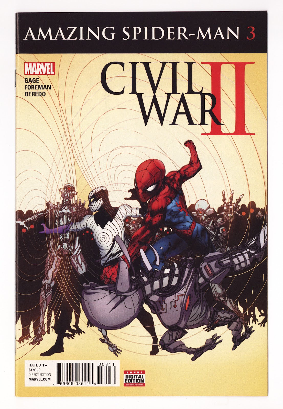 Civil War II: Amazing Spider-Man 3 High Grade (2016) 