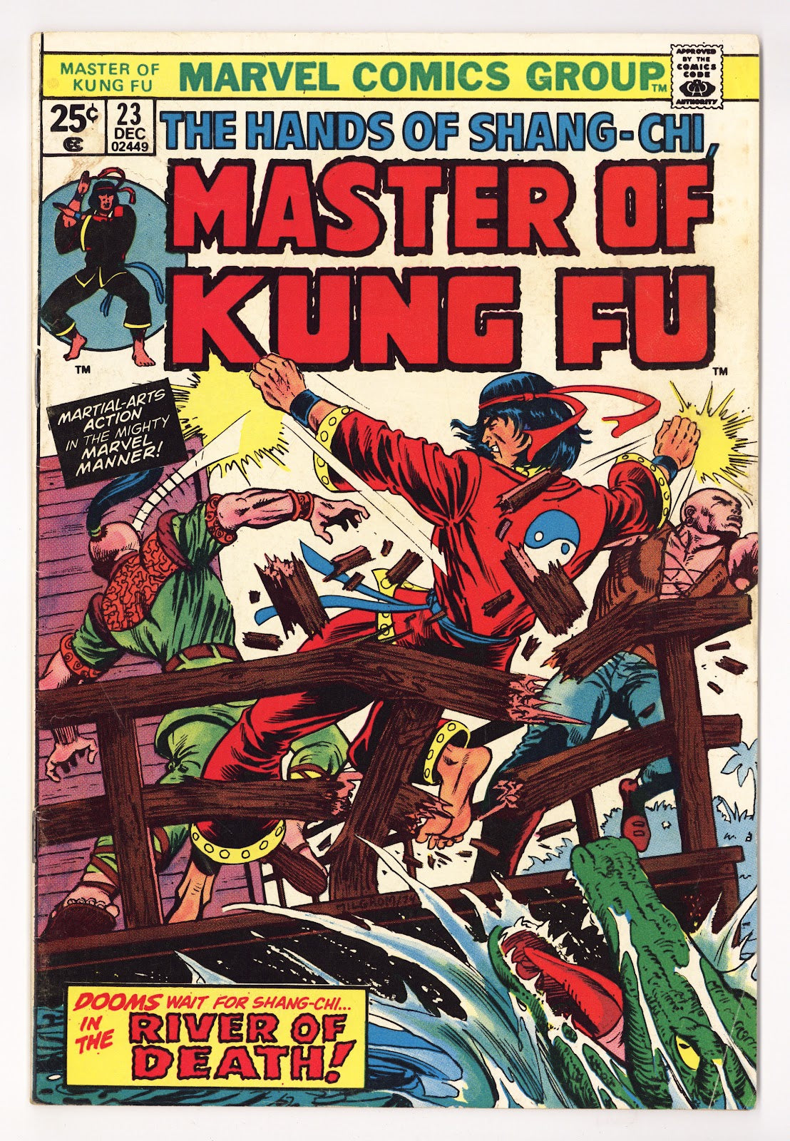 Master of Kung Fu Vol 1 23  Low Grade   (1974)     