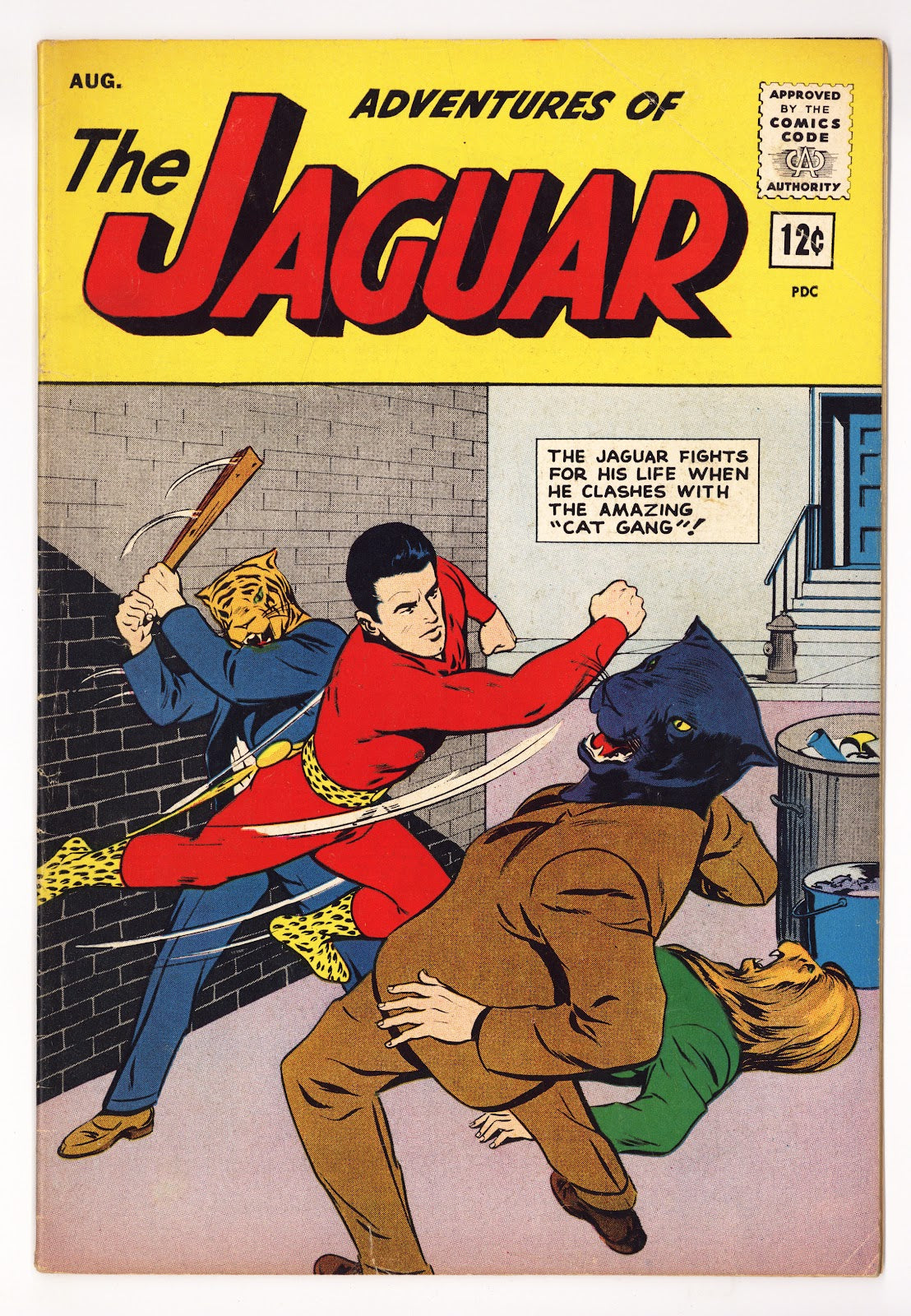 Adventures of the Jaguar 13 VG+ (4.5) (1963)  